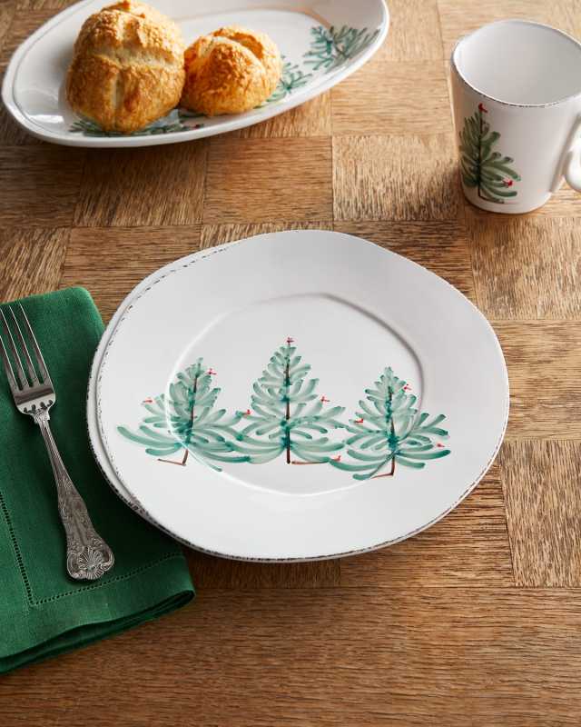 Lastra Holiday European Dinner Plate